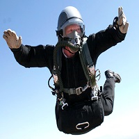 parachutist
